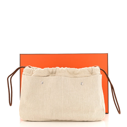 Hermes Canvas Barenia Fourbi 25 MM Pouch Naturel Fauve 11 of 11