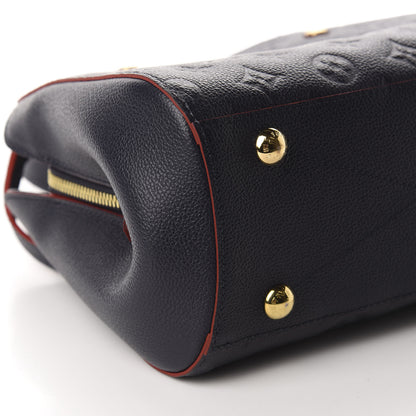 Louis Vuitton Empreinte Montaigne BB Marine Rouge 7 of 11