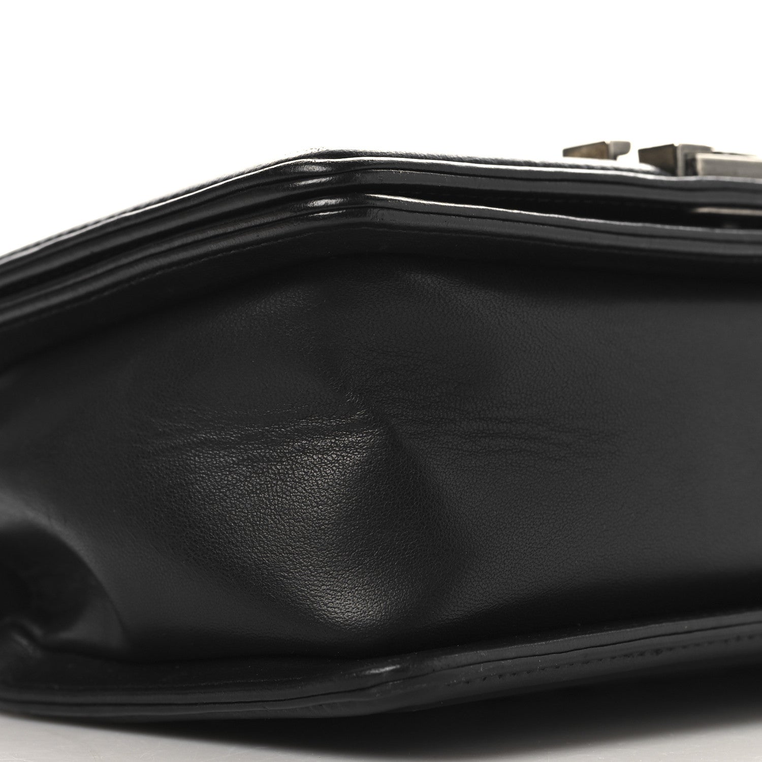 Chanel Lambskin Pleated Small Boy Flap Black 9 of 10