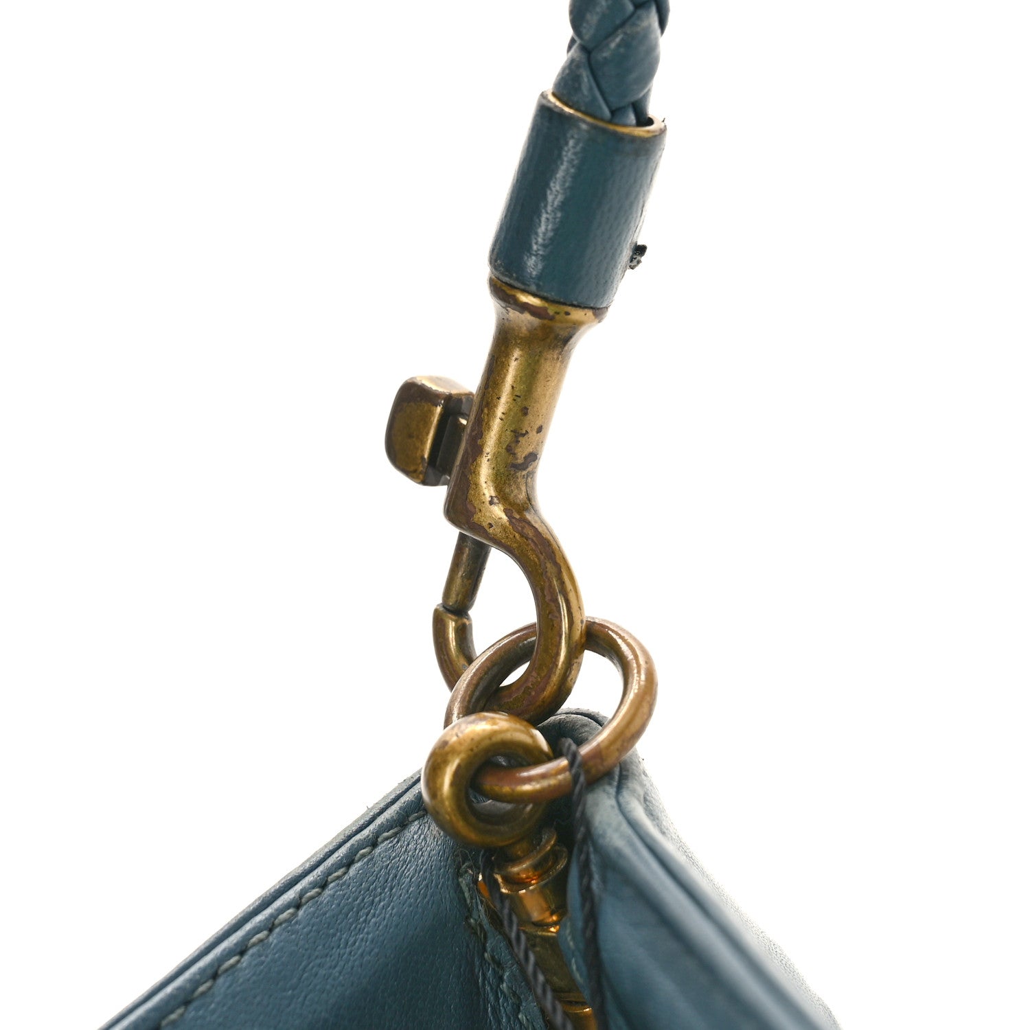 Bottega Veneta Nappa Intrecciato Mini Shoulder Bag Krim 11 of 11