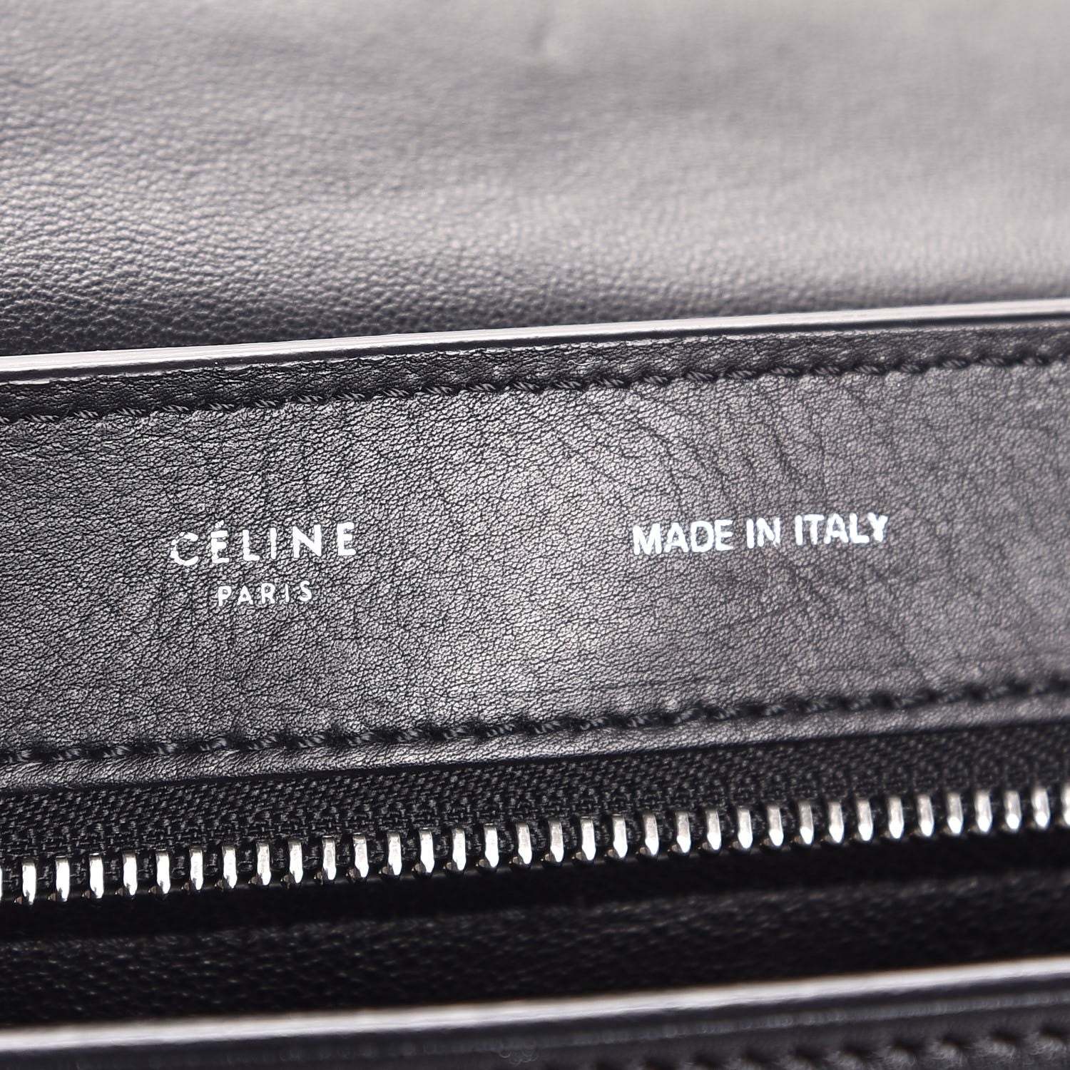 Celine Pony Hair Smooth Calfskin Tri-color Medium Trapeze Cobalt 7 of 9