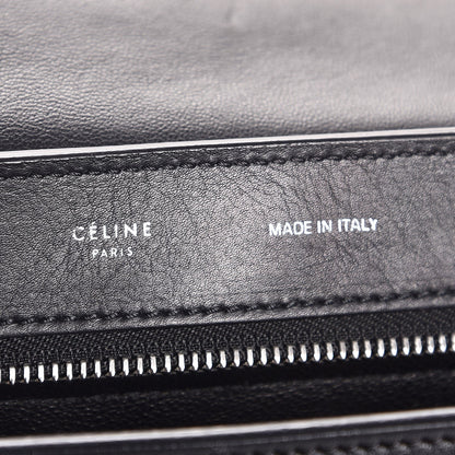 Celine Pony Hair Smooth Calfskin Tri-color Medium Trapeze Cobalt 7 of 9
