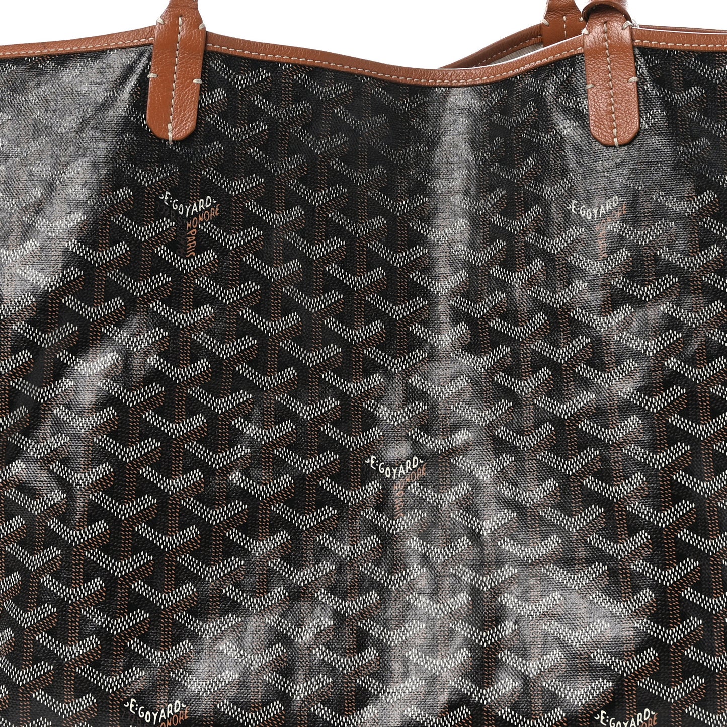 Goyardine Saint Louis GM Black Gold