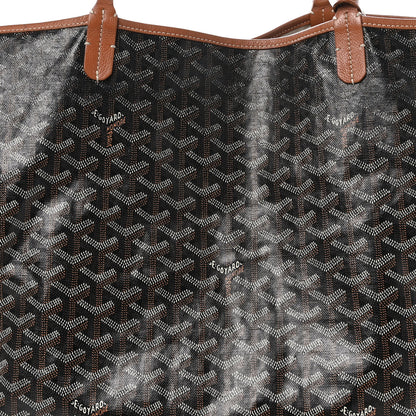 Goyard Goyardine Saint Louis GM Black Gold 9 of 13