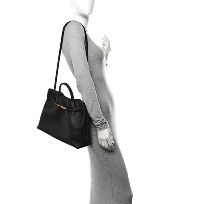 Bottega Veneta Silky Calfskin Medium Andiamo Shoulder Bag Fondant 2 of 11