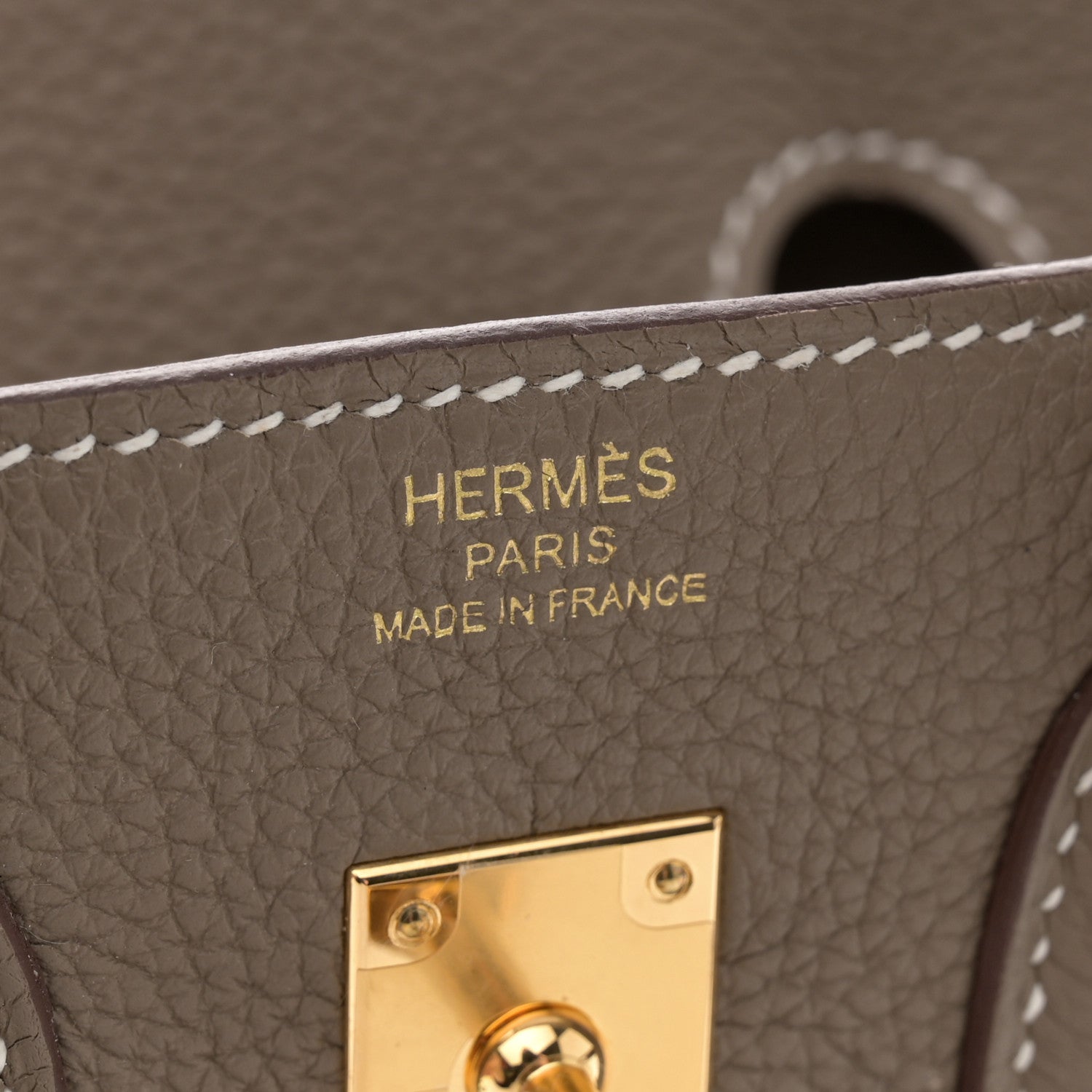 Hermes Togo Birkin 25 Etoupe 7 of 11