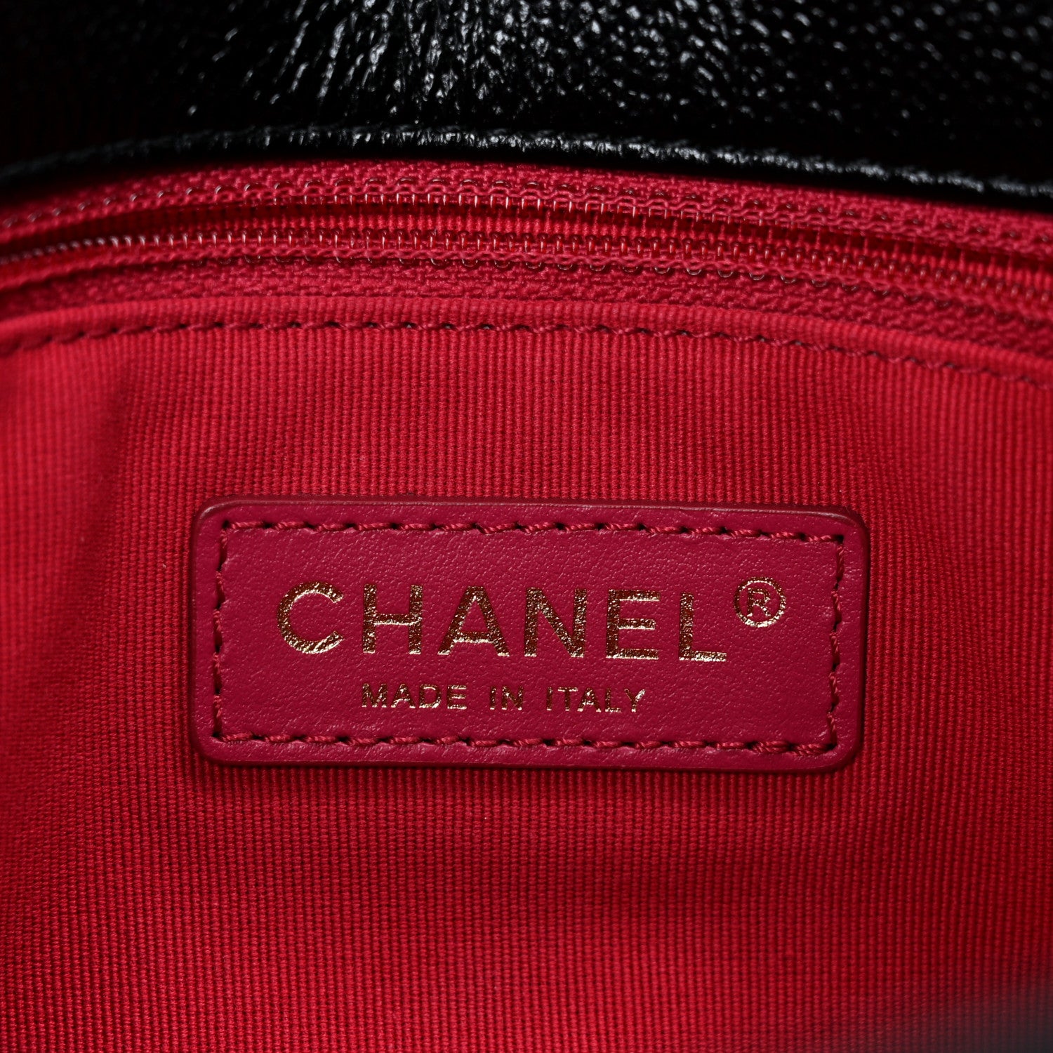 Chanel Shiny Caviar Quilted Large Chain Melody Flap Black 6 of 10