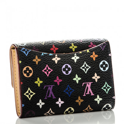Louis Vuitton Monogram Multicolor Business Card Holder Black 3 of 7