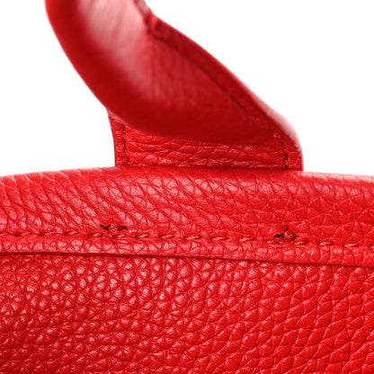 Marc Jacobs Grained Calfskin Medium The Tote Bag True Red 10 of 11