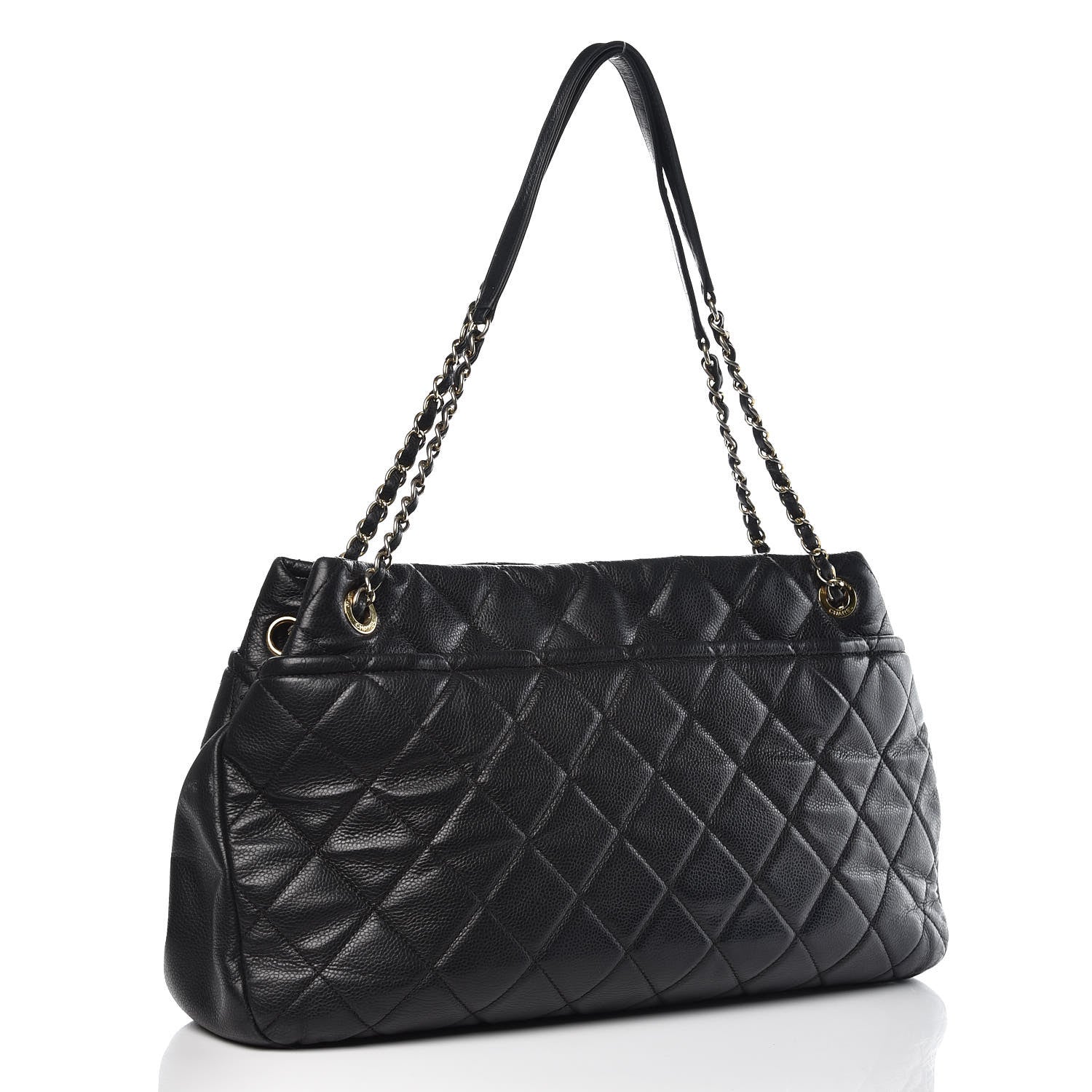 Chanel Caviar Quilted Timeless CC Soft Tote Black 3 of 18