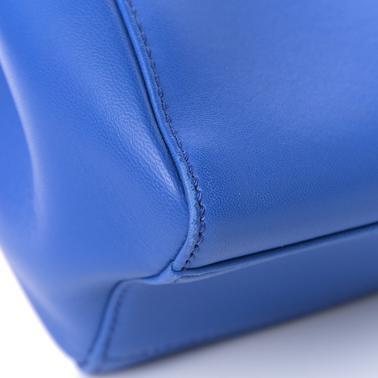 Fendi Nappa Mini Peekaboo Iconic Satchel Bleuette 6 of 9