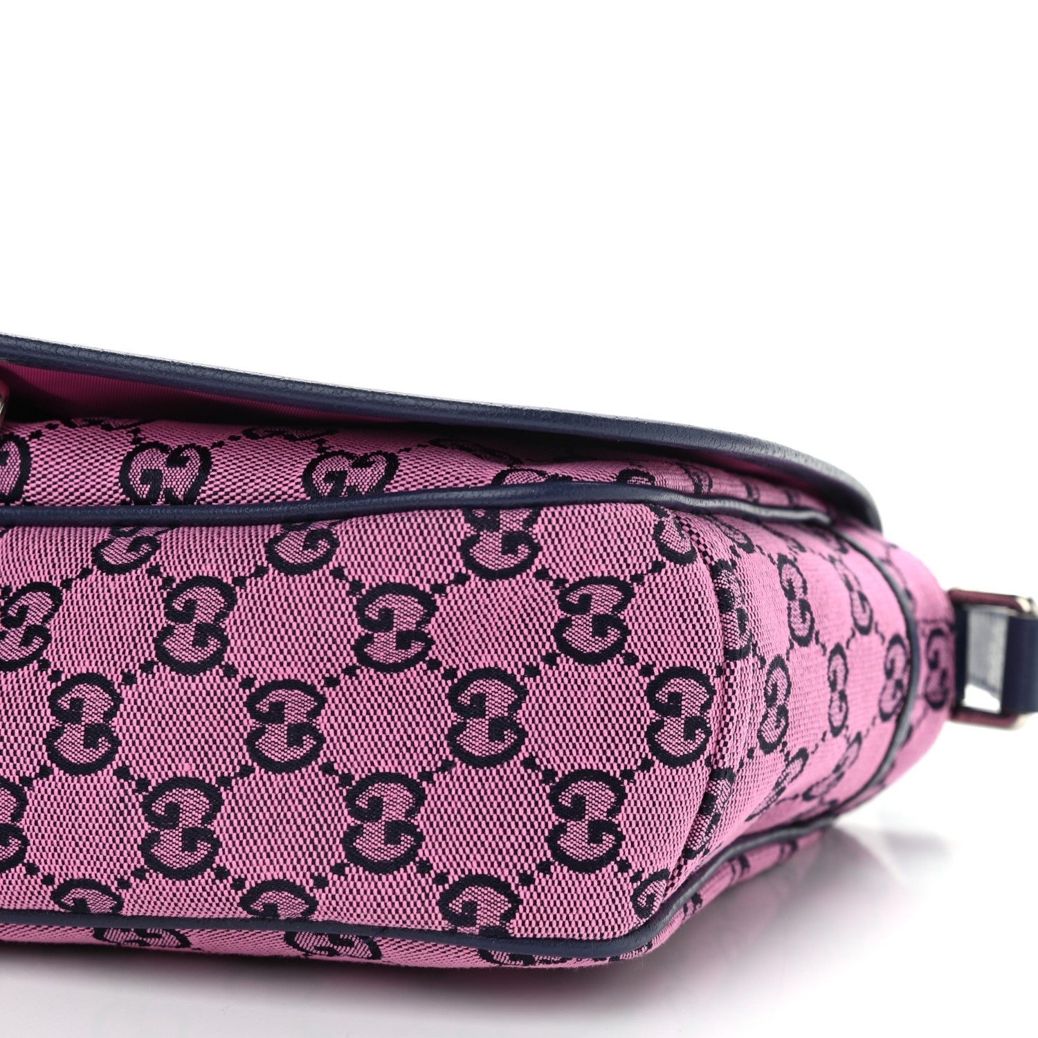 Gucci Monogram GG Childrens Messenger Bag Pink 11 of 12