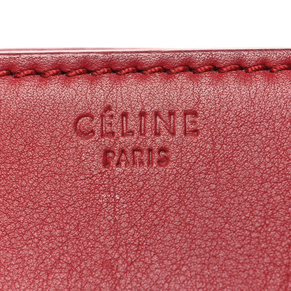 Celine Baby Grained Calfskin Medium Phantom Luggage Carmin 6 of 20