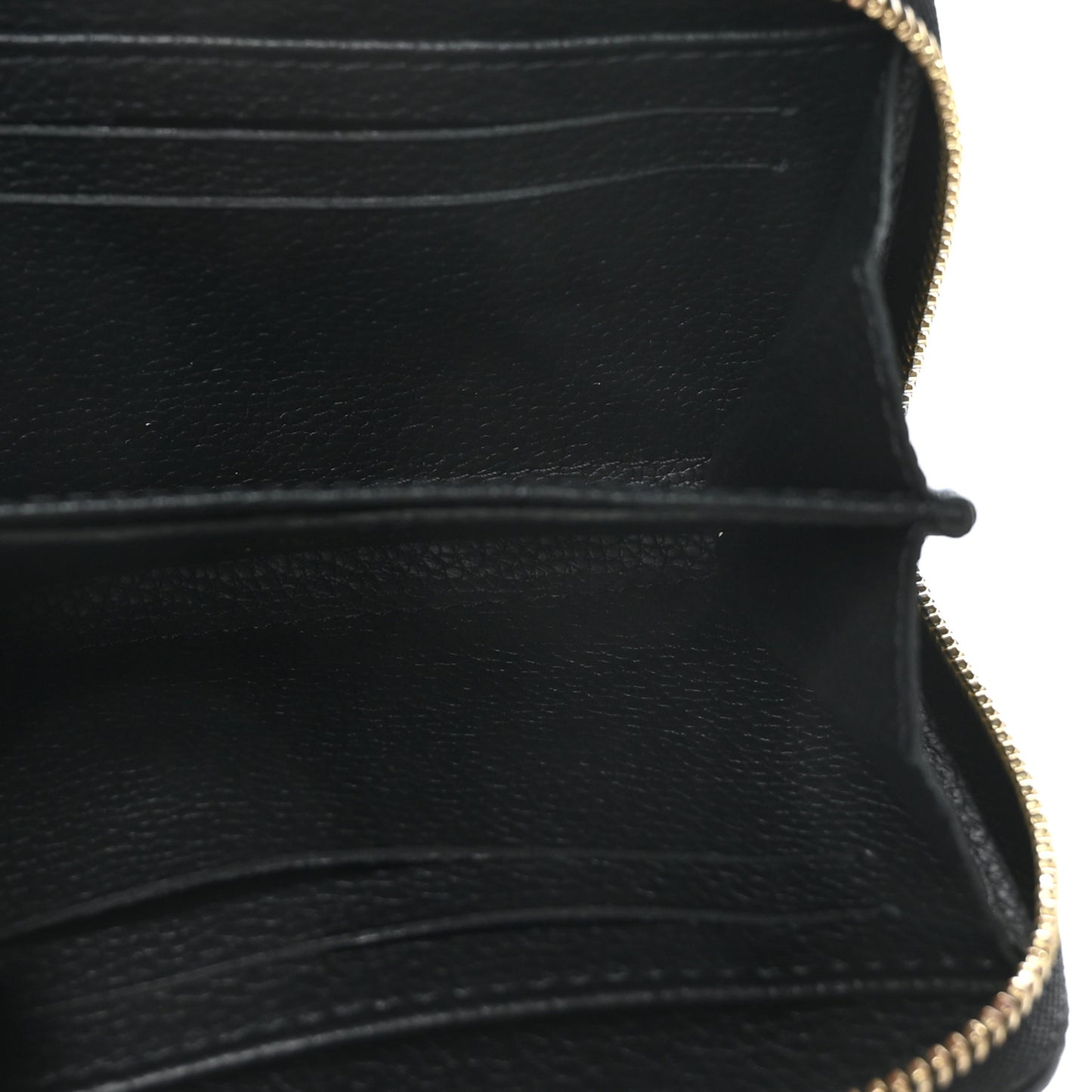 Empreinte Monogram Giant Zippy Coin Purse Black Beige