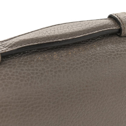 Gucci Dollar Calfskin Interlocking G Top Handle Shoulder Bag Loess 14 of 18