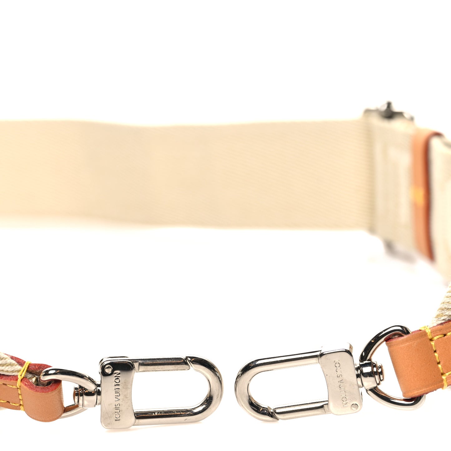 Nylon Coussin Shoulder Strap Beige