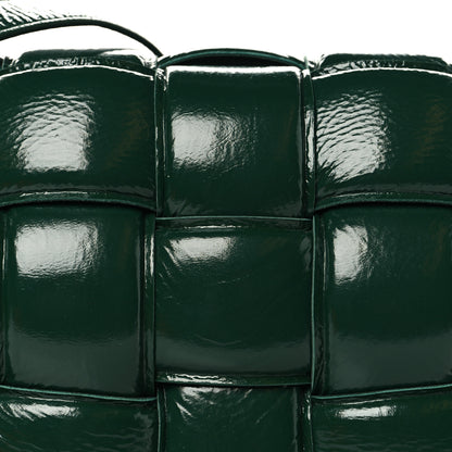Bottega Veneta Textured Deerskin Maxi Intrecciato Padded Cassette Crossbody Bag Raintree 6 of 8