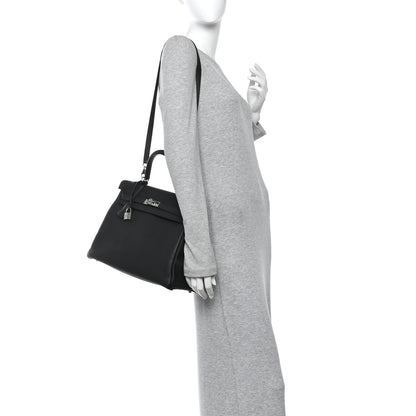Hermes Togo Kelly Retourne 35 Black 2 of 12
