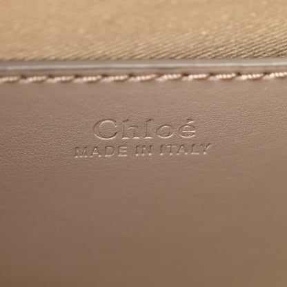 Chloe Shiny Calfskin Mini Annie Shoulder Bag Motty Grey 6 of 13
