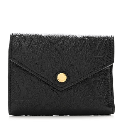 Louis Vuitton Empreinte Victorine Wallet Black 1 of 7