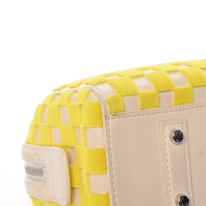 Louis Vuitton Damier Cubic Speedy East West Yellow 5 of 33