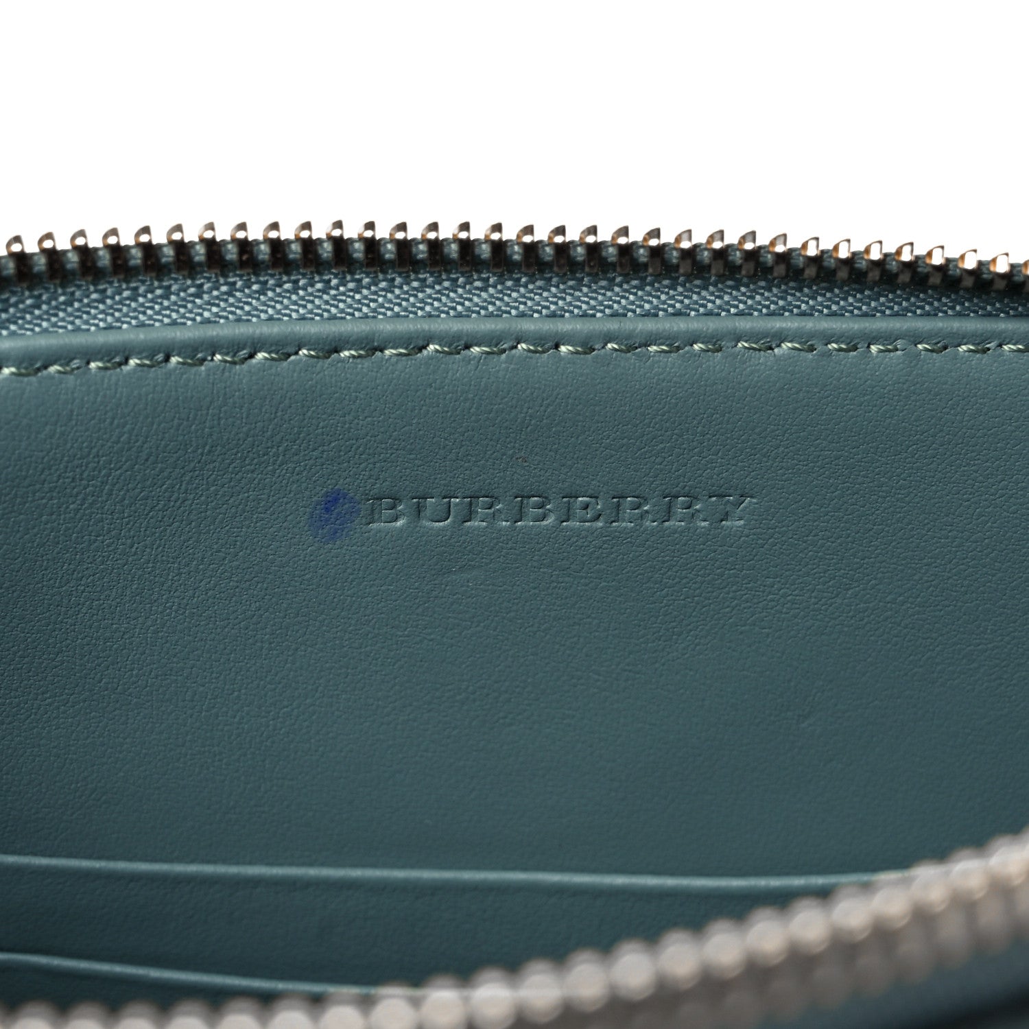 Burberry Haymarket Check Derby Peyton Crossbody Clutch Bag Eucalyptus Green 5 of 8