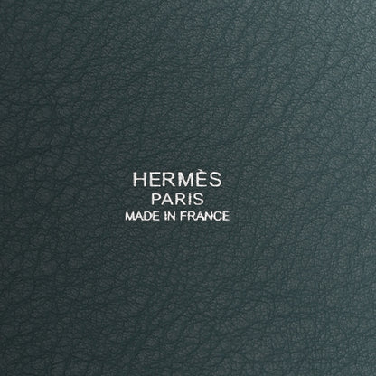 Hermes Taurillon Clemence Picotin 22 MM Ciel Parchemin 6 of 12