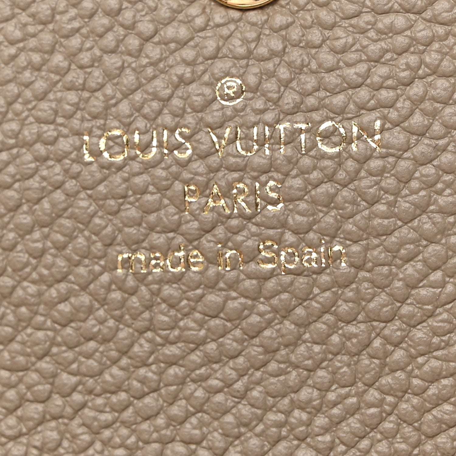 Louis Vuitton Empreinte Monogram Giant Sarah Wallet Tourterelle Creme 6 of 7
