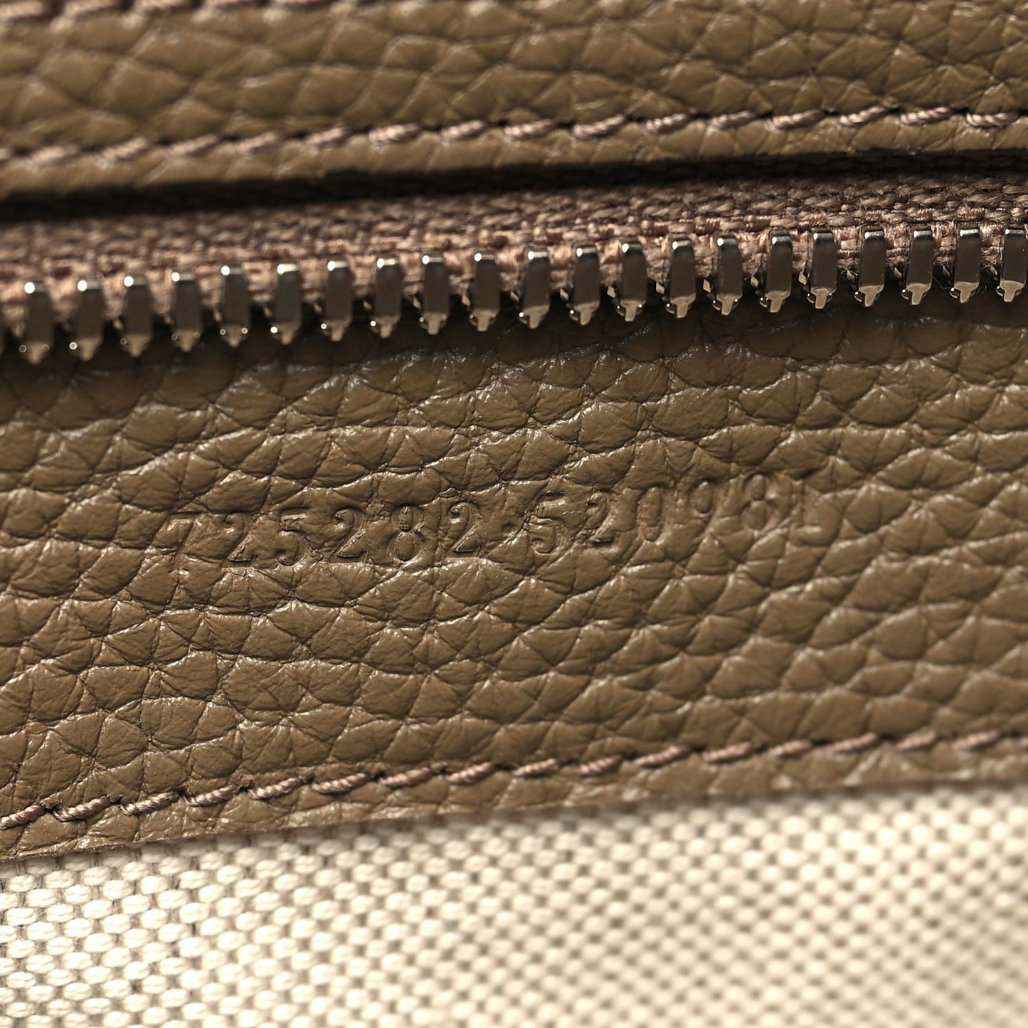 Piuma Calfskin Jumbo GG Embossed Large Duffle Bag Good Taupe