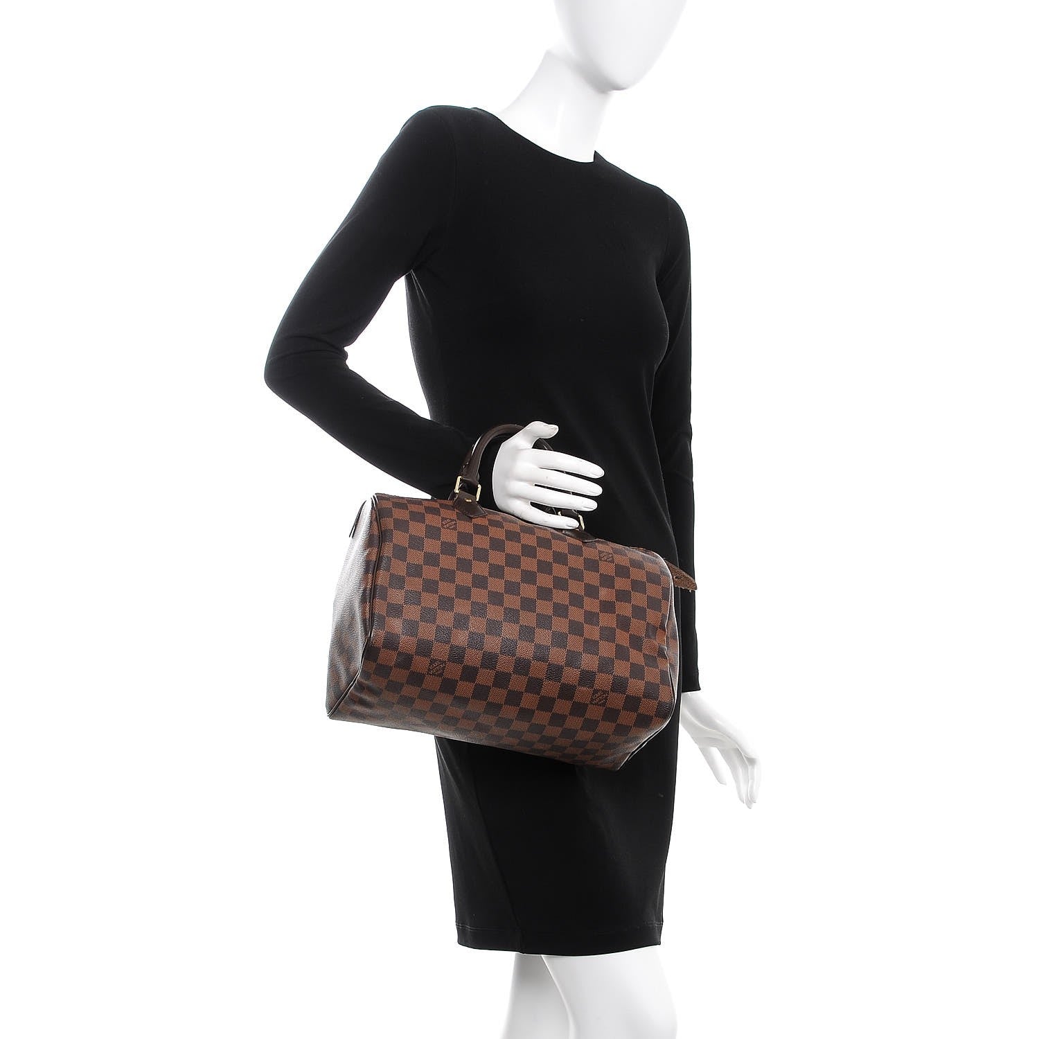 Louis Vuitton Damier Ebene Speedy 30 2 of 7