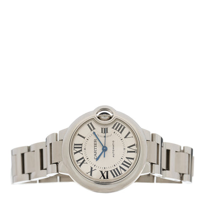 Cartier Stainless Steel 33mm Ballon Bleu De Cartier Automatic Watch 2 of 4