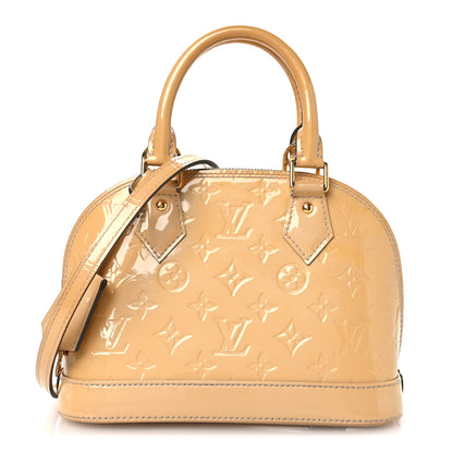 Louis Vuitton Vernis Alma BB Dune 1 of 11