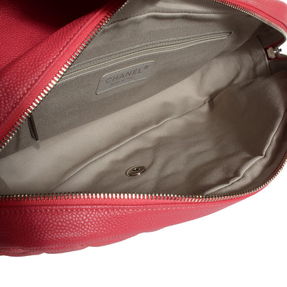 Chanel Caviar Quilted Jumbo Easy Flap Coral 6 of 9
