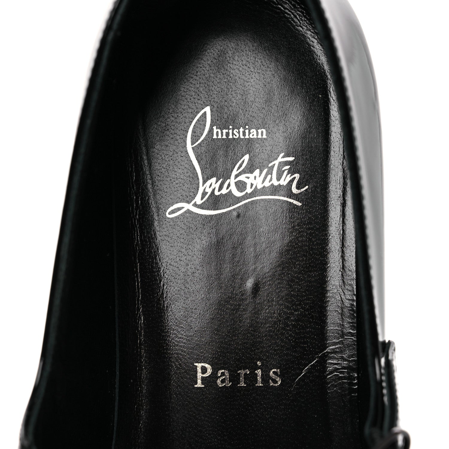 Christian Louboutin Patent Sweet Jane Flats 39 Black 9 of 11