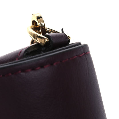 Fendi Vitello Grace Matte Fendigraphy Wallet on Chain Rosso Roma 16 of 16