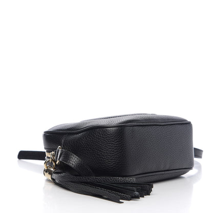 Gucci Pebbled Calfskin Small Soho Disco Bag Black 3 of 9