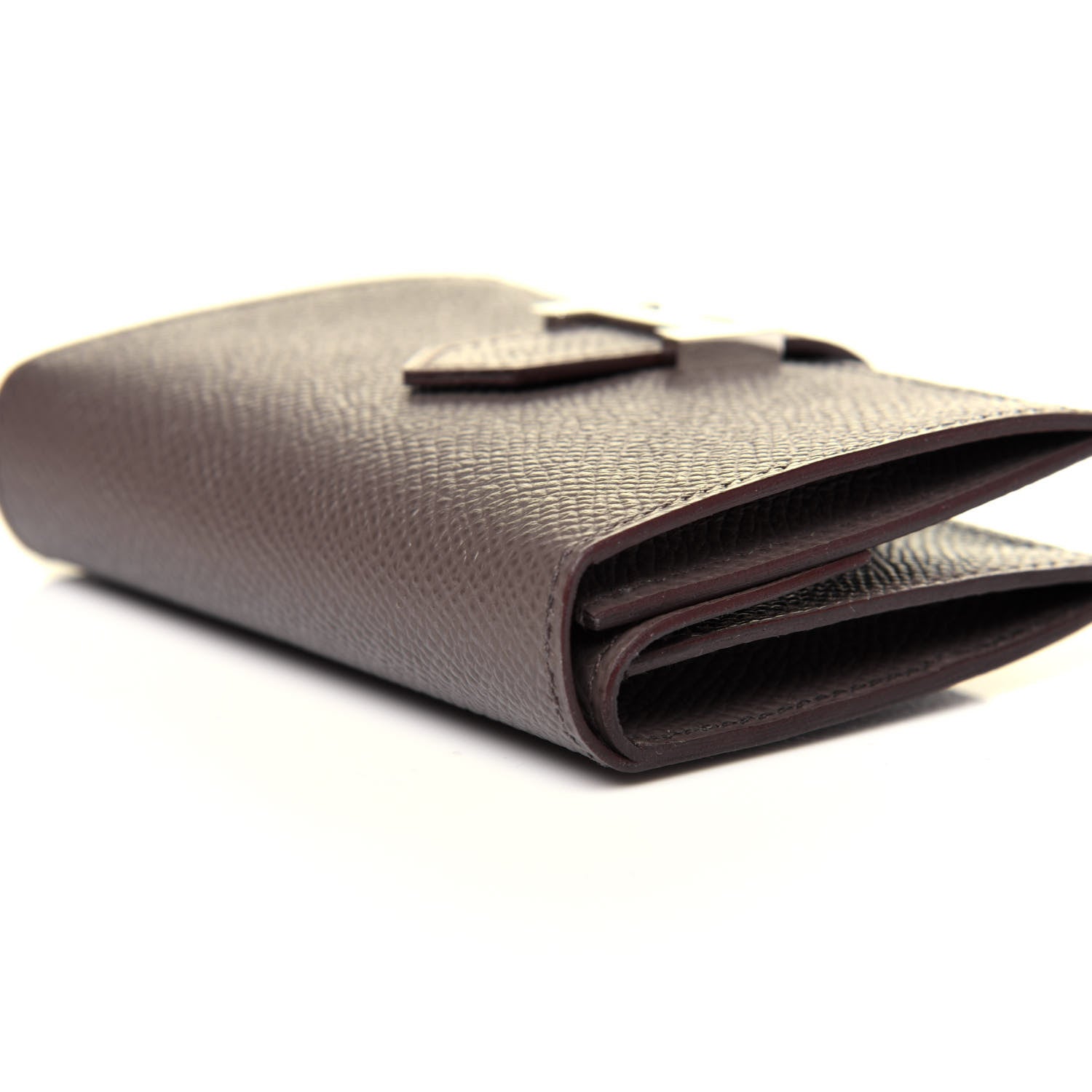 Hermes Epsom Mini Bearn Wallet Etain 8 of 12