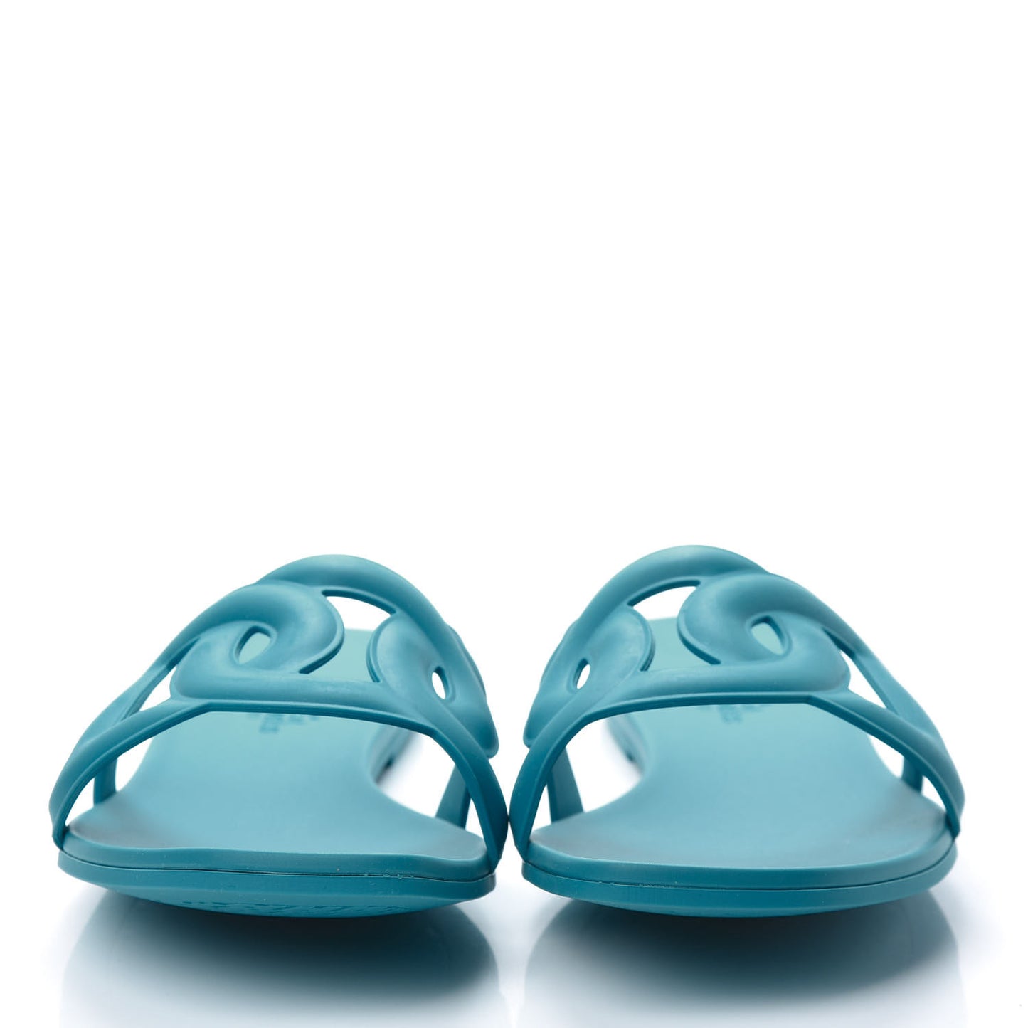 Rubber Aloha Sandals 40 Bleu Vif