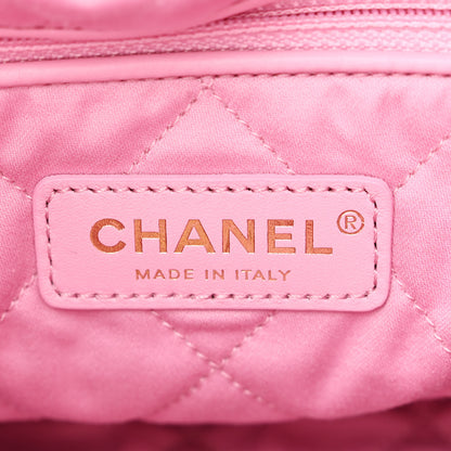 Chanel Shiny Calfskin Quilted Chanel 22 Backpack Lilac 6 of 10