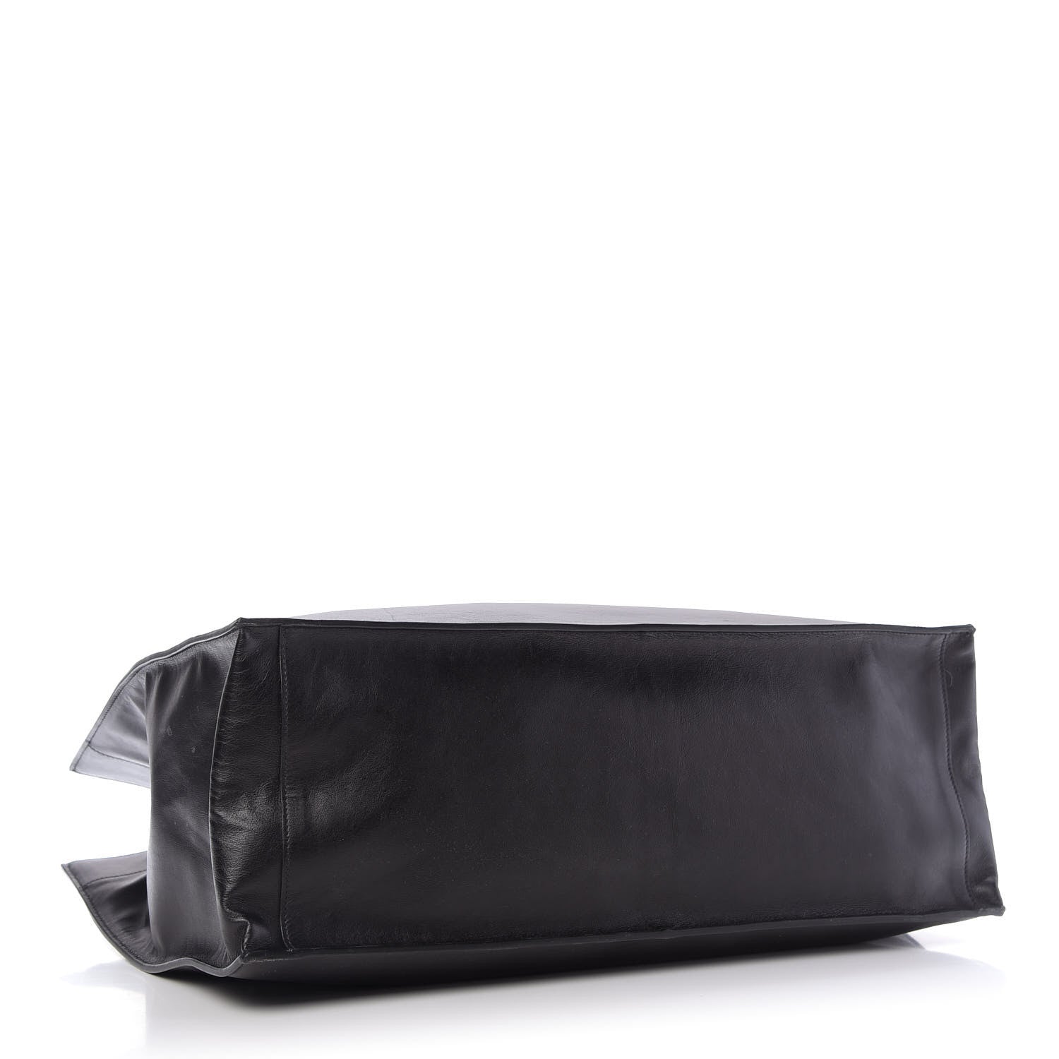 Saint Laurent Vitello Rive Gauche Large Tote Black 4 of 9