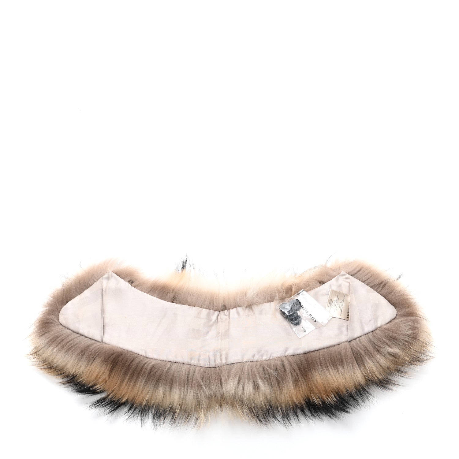 Burberry Raccoon Fur Stole Brown 2 of 4