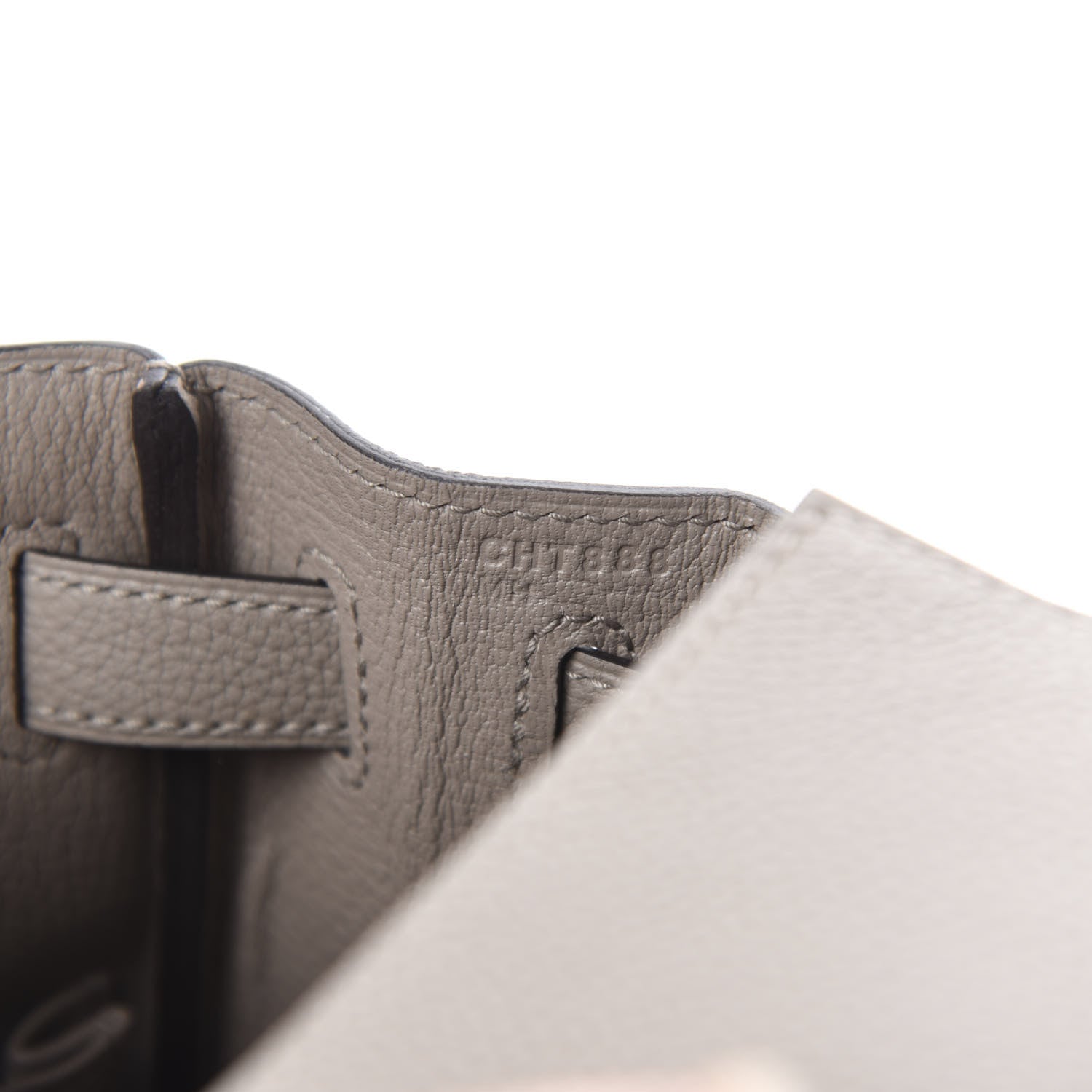 Hermes Togo Kelly Retourne 28 Gris Asphalte 9 of 10