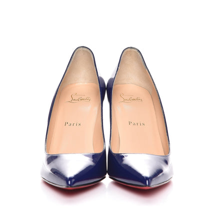 Christian Louboutin Patent Decoltish 85 Pumps 37 Purple Pop 2 of 7