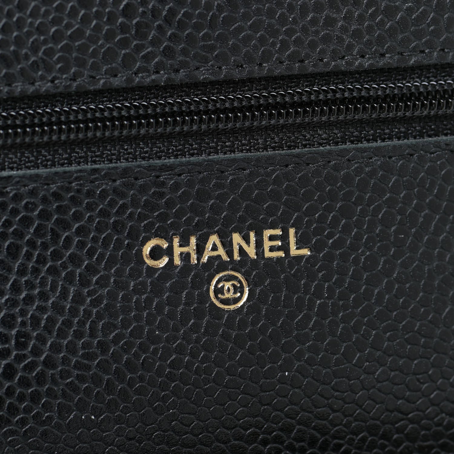 Chanel Caviar Quilted Wallet On Chain WOC Black 8 of 13