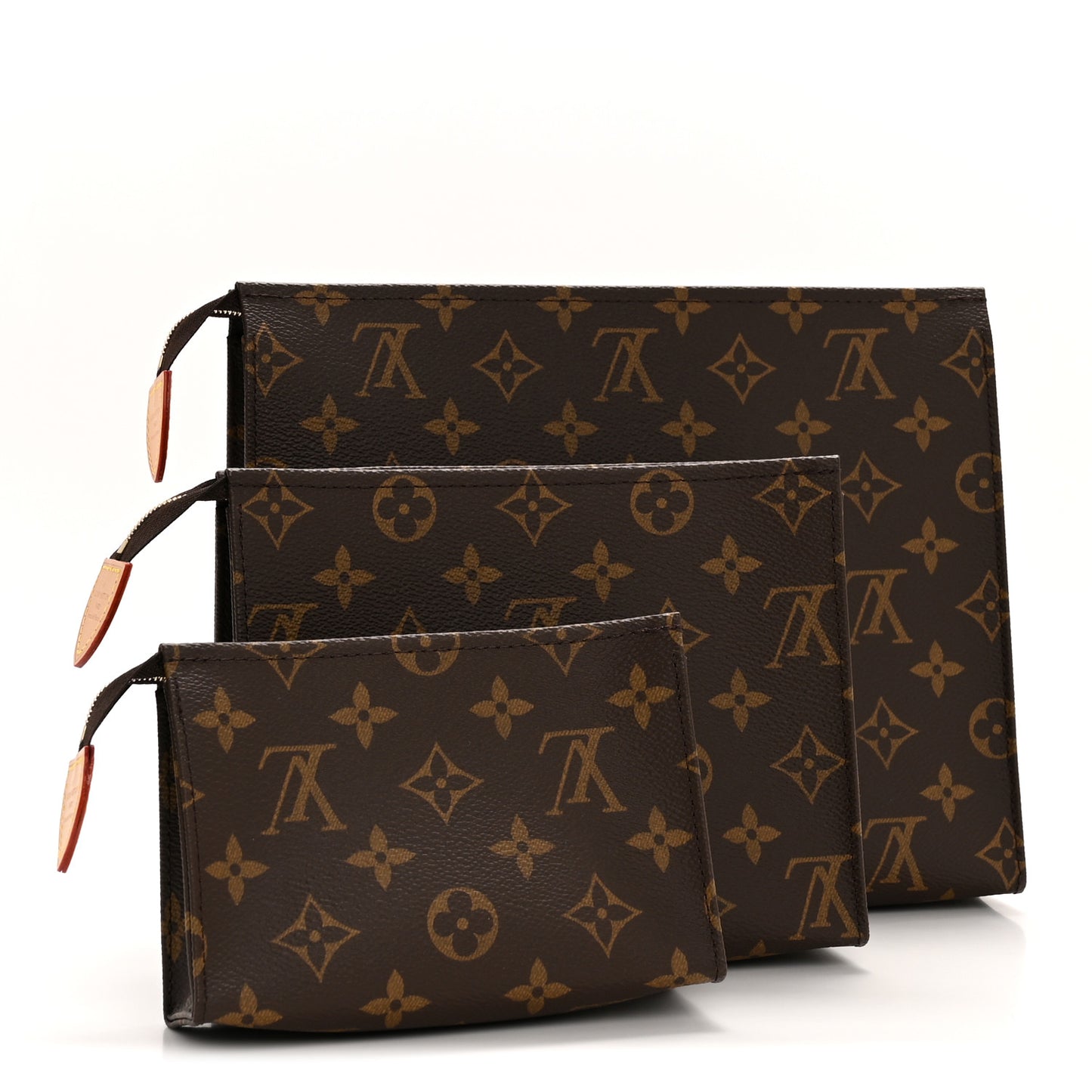 Monogram Trio Toilet Pouch Set