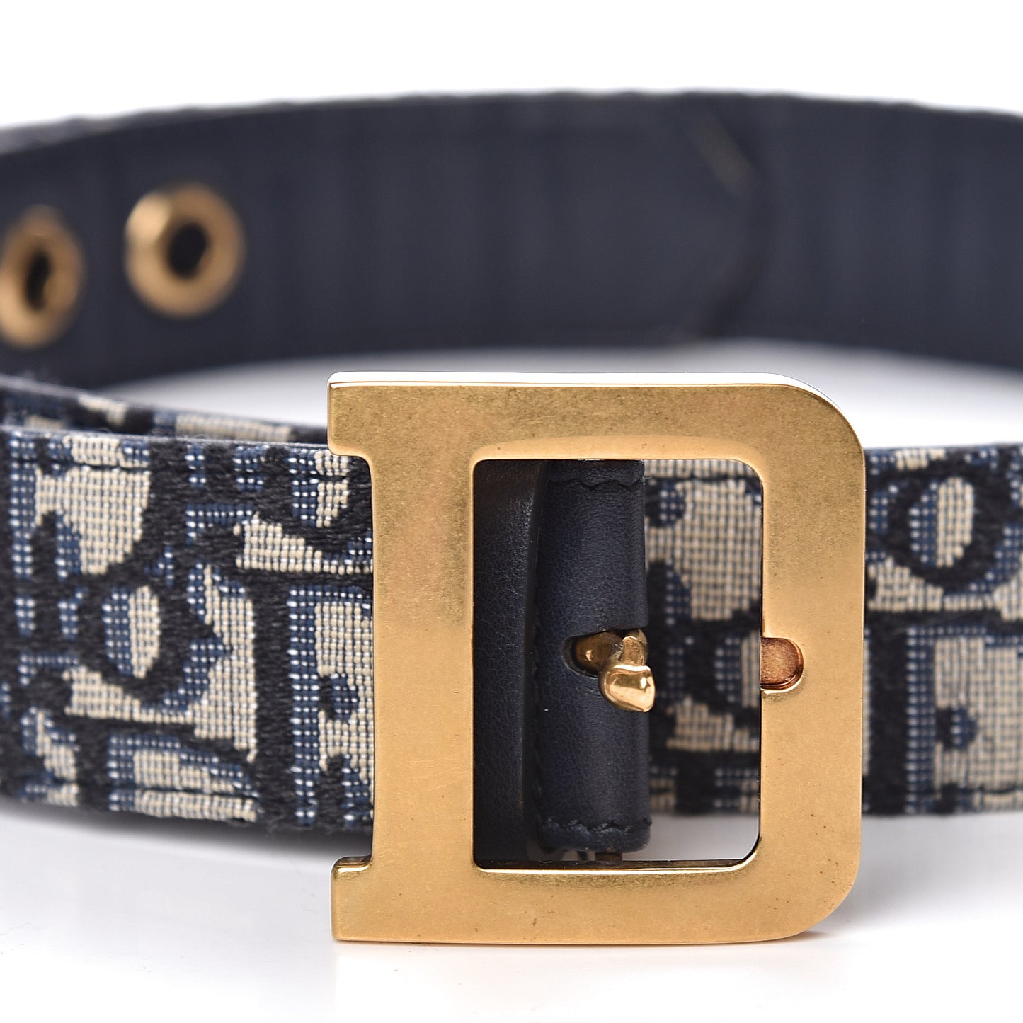 Oblique 35mm Diorquake Belt 85 Blue Multi