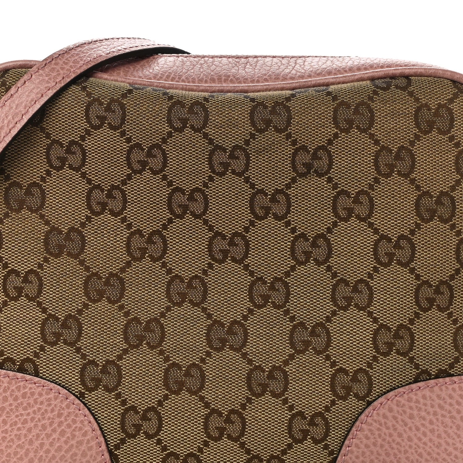 Gucci Monogram Mini Bree Messenger Bag Beige Soft Pink 9 of 18