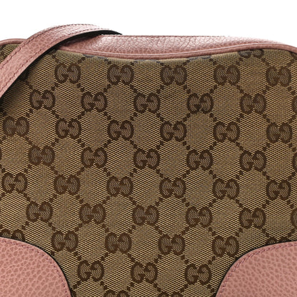Gucci Monogram Mini Bree Messenger Bag Beige Soft Pink 9 of 18