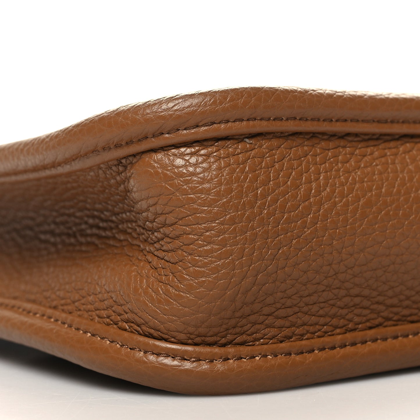 Vitello Daino Soft Mini Hobo Messenger Bag Caramel