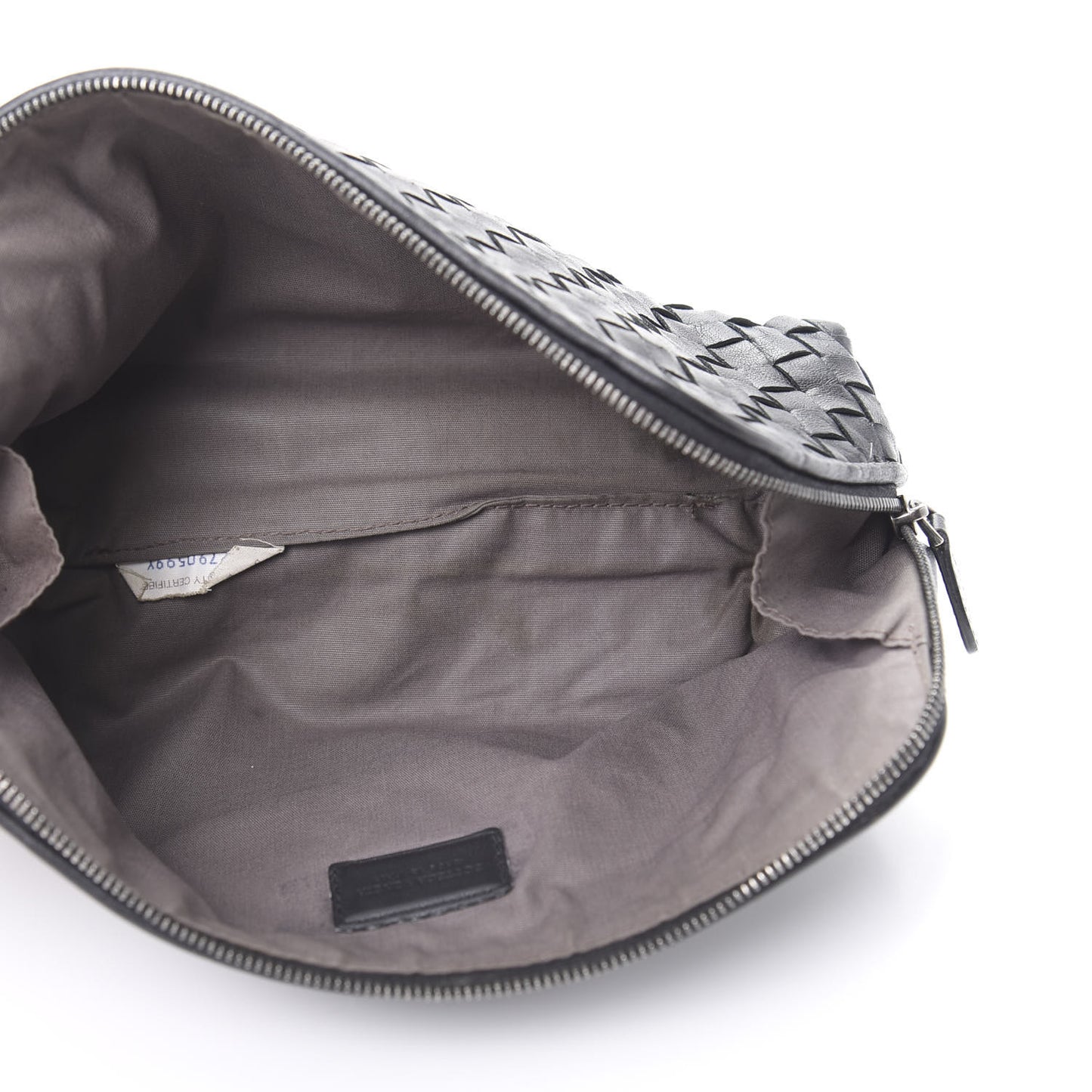 Nappa Intrecciato Cosmetic Case Black